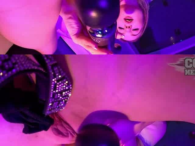 Hot Blonde Luana Fetish Masturbation With Panty Stuffing And Hitachi Vibrator Real Female Orgasms
