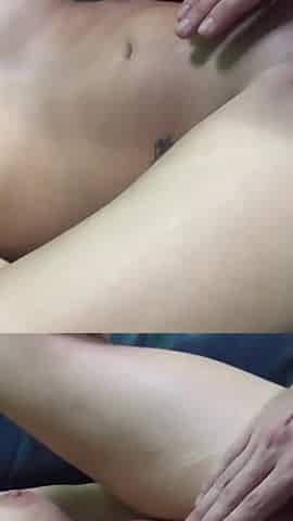 Gorgeous teen is riding guy's big dong