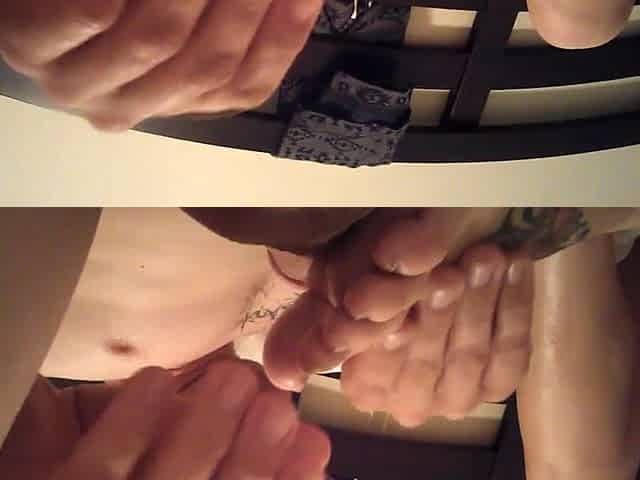 I love the way these feet feel on my weenie