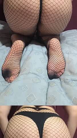 I Want You to Cum on My Feet