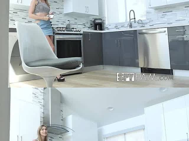 Ana Rose Rides Stepbro's Knob After Getting Caught Spying On Him