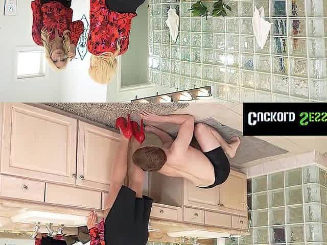 CUCKOLD SESSIONS - Brittany Andrews Owns Cuck Whilst Taking two Rods in Each Gap