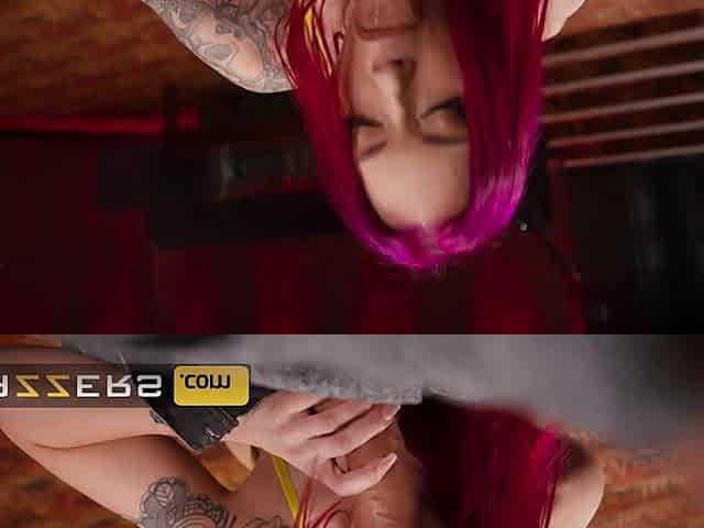 BRAZZERS - Domme Cici Anders Goes From Pouring Pints To Riding Danny's Ramrod Hard In The VIP Room