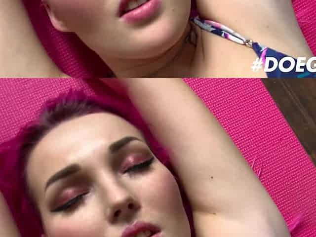 Lovita Fate Mesmerizes in Stunning Solo Yoga Flow of Desire