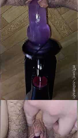 my POV of getting my ftm vagina drilled by a machine