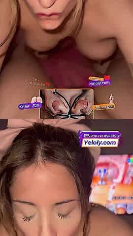 Apago la telelevision para chuparsela y tomarme todo su sperm - DivinaMaruu by Yeloly