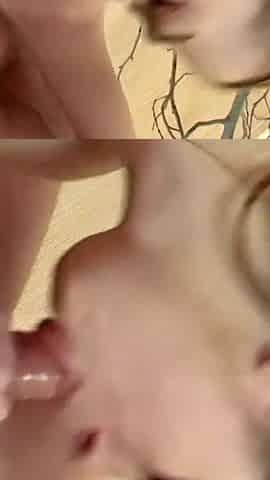 Young skinny ginger teen gets fucked by her stepdad in her own room