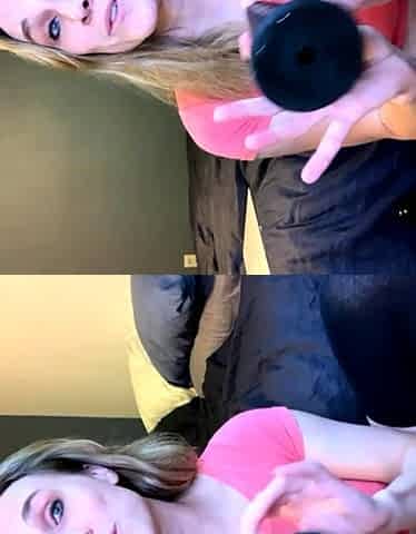 Redhead babe has toy hungry muff pie