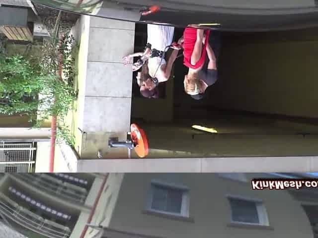 Wild public orgy of anal action