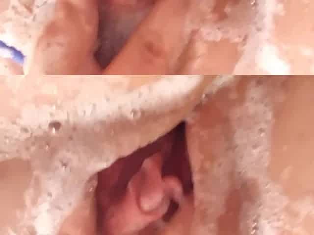 Ftm brushes twat clean