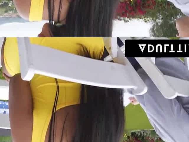ADULT TIME - POV Sneaky Public Bang Ends In 1st three-Way For Virginal Alona Bloom And Lily Starfire