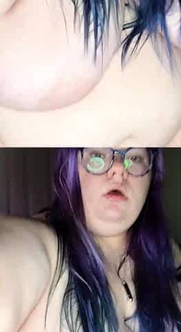 Busty brunette bitch with big boobs