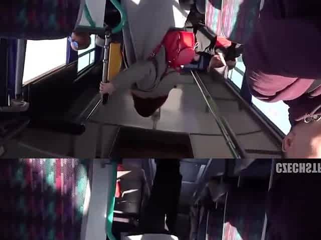 Luxurious Milf Fucked In A Public Bus