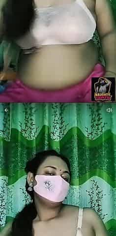Desi Bhabhi Showing Her Nude Body on Video Call to a Customer