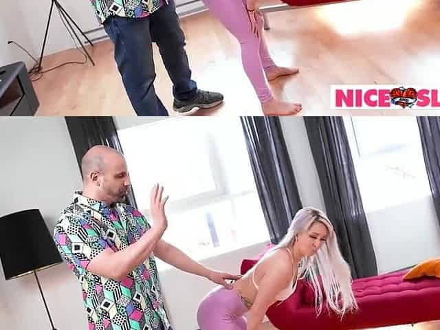 Weenie Fits Harded in Butt out of Lube! Kate Brixxton gets Anal at NiceAndSlutty
