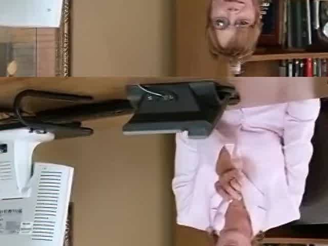 Samantha Stone Office Masturbation