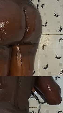 Washing My Pussy While Being Fucked Nonstop in the Shower.