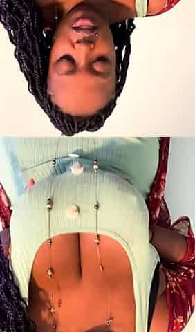 Hot Black Maid Does Some Webcam Black and Ebony