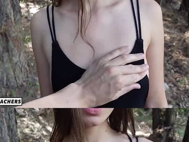 Fast Outdoor Bj & Fuck