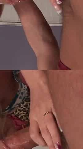 Stacey Saran blonde with big tits gets fucked doggy style