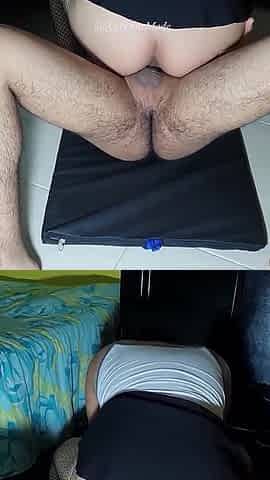 My Stepsister Gets Stuck in Bed and I Take the Opportunity to Fuck Her in the Ass