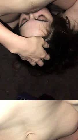 Amateur Teen Blowjob Under the Cover