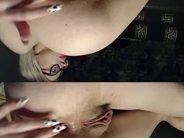 TOP BLONDE HAIRE PUSSY DILDO ANAL MASTURBATE