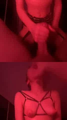 Fuck my mouth harder please