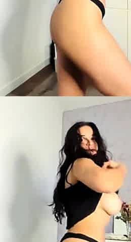 Stripping Amateur In Sexy Panties