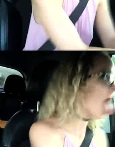 Amateur blonde big tit milf fucks black guy