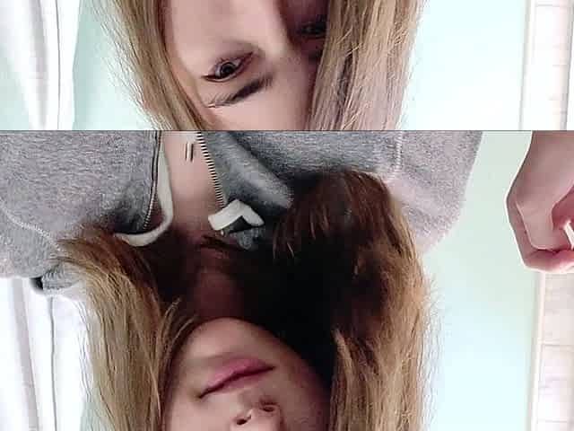 Small titted teen from EU masturbating