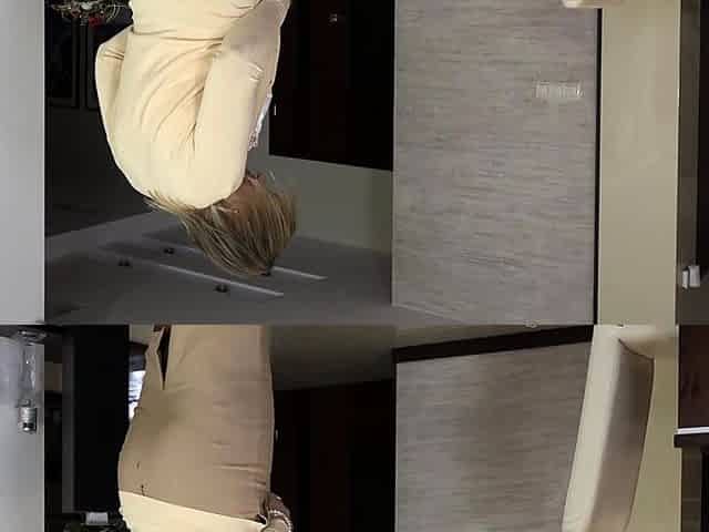 British blonde milf Jane Bond solo masturbation