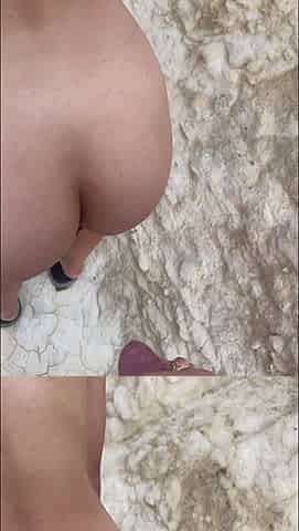 Outdoor Sex in Nature! Fucked a Blonde on a Hiking Trail! POV!