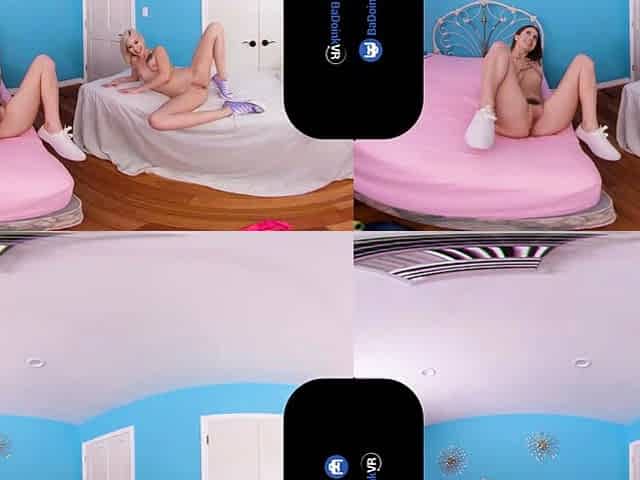 BaDoinkVR Jill Kassidy and Kiara Cole Need Big Cock For