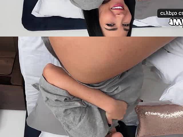 My Stepmom's Secret Trick! - That babe Desires Creampie