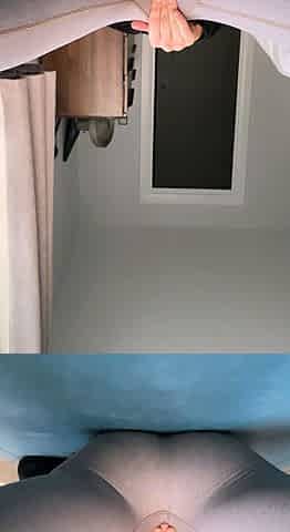 Solo dude fingering his ass and jerking off