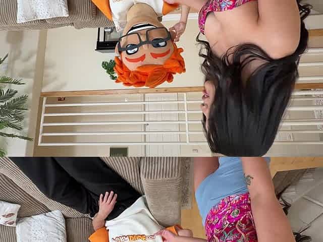 Pervert Mode Activated When Phoebe Kalib Begged for My Cumshot in PornDudeCasting