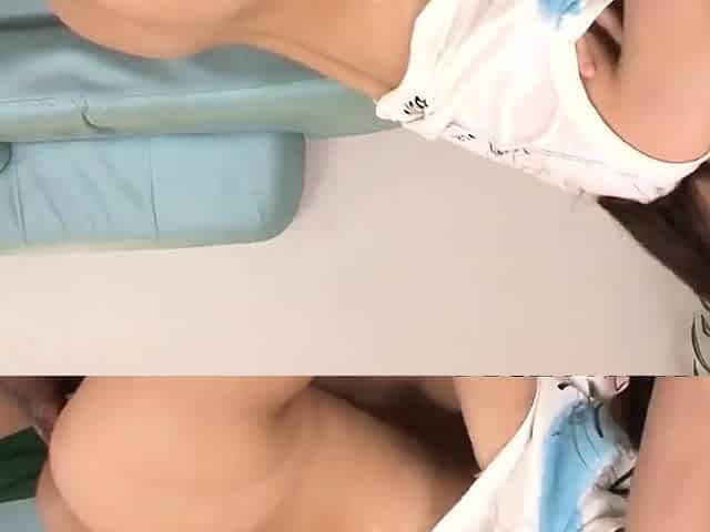 Horny Megumi Shino takes a creampie in blowjob.