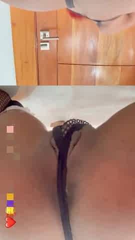 Excited Latin chick masturbating actually fine for u