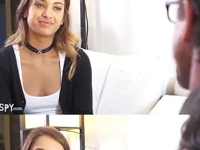 Husband And Wife Make Nanny Work Fat Cock To Save Her Job