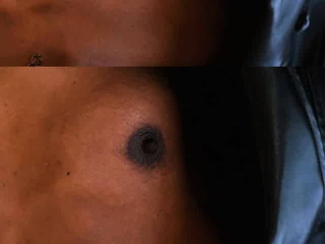 Sexy black Ana Foxxx passion posing