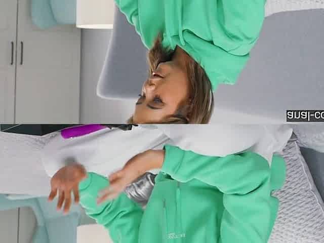 Olivia Verde gets into her 1st time anal try