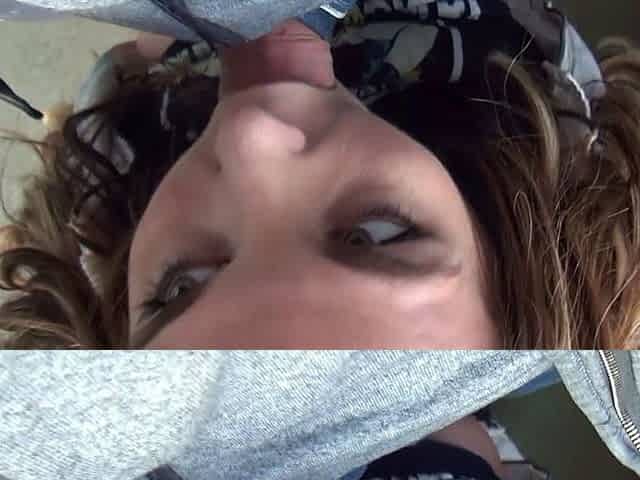 amateur blowjob cumshot finish in her mouth