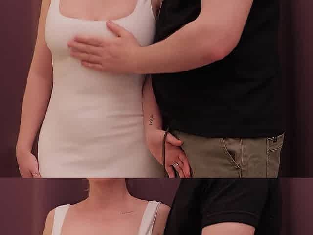 Why did that babe TAKE OFF THE COCK RUBBER??