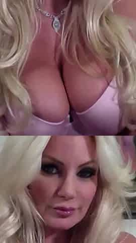 Pink Lingerie Purple Vibe