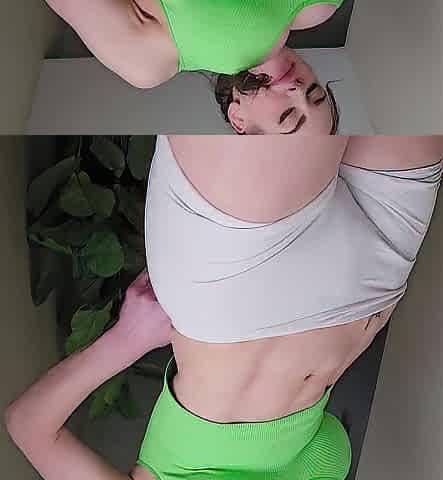 I got to stretch my butt at the gym also!