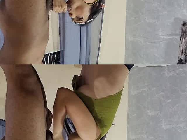 Youthful dude is favourable sufficiently to screw charming elf and make her cum in missionary position