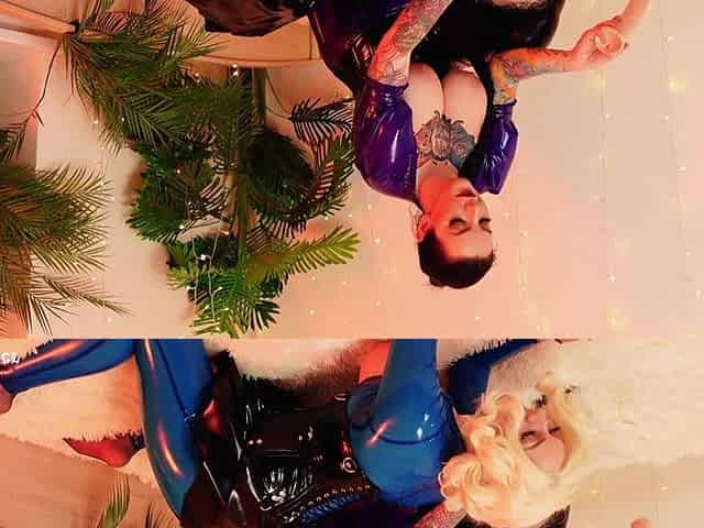 Backstage - Behind the Scenes - Latex Rubber Lesbian Porn Making Video Process