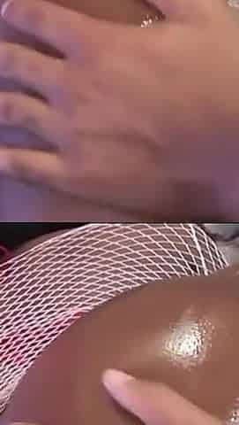 Sexy Black Slut Banged Hard