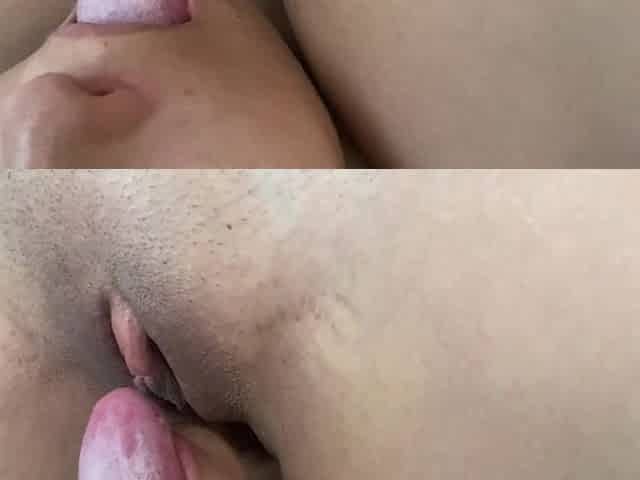 Where the face ends and the vagina starts